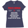 Pisces Woman Ladies Fitted T-Shirt
