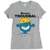 monsieur troudbal Ladies Fitted T-Shirt