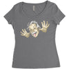 albert einstein Women's Triblend Scoop T-shirt