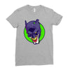 bat joke Ladies Fitted T-Shirt