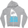 Come To The Shark Side Zipper Hoodie