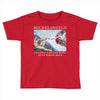 Michelangelo Creation of Adam Toddler T-shirt