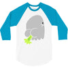 fart ghost 3/4 Sleeve Shirt