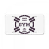 train hard License Plate