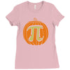 pumpkin pi Ladies Fitted T-Shirt