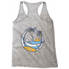 skull summer Racerback Tank