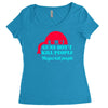 guns dont kill people Women's Triblend Scoop T-shirt