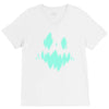 halloween face V-Neck Tee