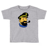 captain haddock tintin cartoon comic Toddler T-shirt