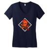 3d skull squad Women's V-Neck T-Shirt