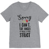 sorry i can't the angel of music is very strict V-Neck Tee