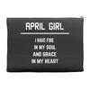 April Girl Accessory Pouches