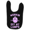 vintage dg506 workin off my lumps best trending Baby Bibs