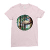 Stitch And Totoro Ladies Fitted T-Shirt