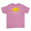 amity island jaws inspired movie shark printed Youth Tee