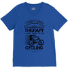 I Don't Need Therapy Just to Go Cycling V-Neck Tee