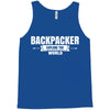 Backpacker Explore The World Tank Top