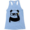 panda bear Racerback Tank