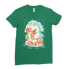 polar bear Ladies Fitted T-Shirt
