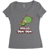 dum dum gazoo Women's Triblend Scoop T-shirt