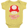 i don't wanna grow up Baby Onesie