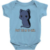 don't tell me to smile Baby Bodysuit