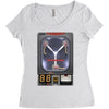 flux capacitor inspired by back to the future ideal birthd present Women's Triblend Scoop T-shirt