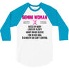 Gemini Woman 3/4 Sleeve Shirt
