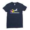 unicorn beach Ladies Fitted T-Shirt