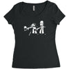 pulp simpson Women's Triblend Scoop T-shirt