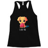 puppy love Racerback Tank