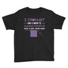 i crochet so i don't choke people save a life, send yarn Youth Tee