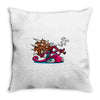 monster melodi Throw Pillow