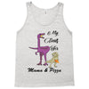 mama &amp; pizza dinasour Tank Top