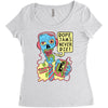 dope jams zombie Women's Triblend Scoop T-shirt