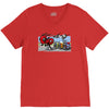 red ant V-Neck Tee