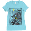 enjoy the ride Ladies Fitted T-Shirt