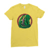 how to train your ancient god Ladies Fitted T-Shirt