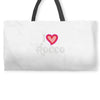 i love rocco Weekender Totes