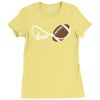 football infinity love Ladies Fitted T-Shirt