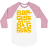 bad guys with big guns 3/4 Sleeve Shirt