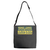 hokey cokey anonymous, ideal birthday gift or present Adjustable Strap Totes