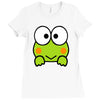 keroppi Ladies Fitted T-Shirt