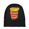 fries before guys Baby Beanies