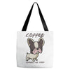coffee makes me poop Tote Bags