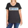 cristmas Ladies Curvy T-Shirt