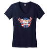 vote brain Women's V-Neck T-Shirt