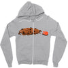 cookie crumbled Zipper Hoodie