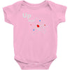 up and atom funny science best product Baby Bodysuit