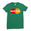 hustle hard Ladies Fitted T-Shirt